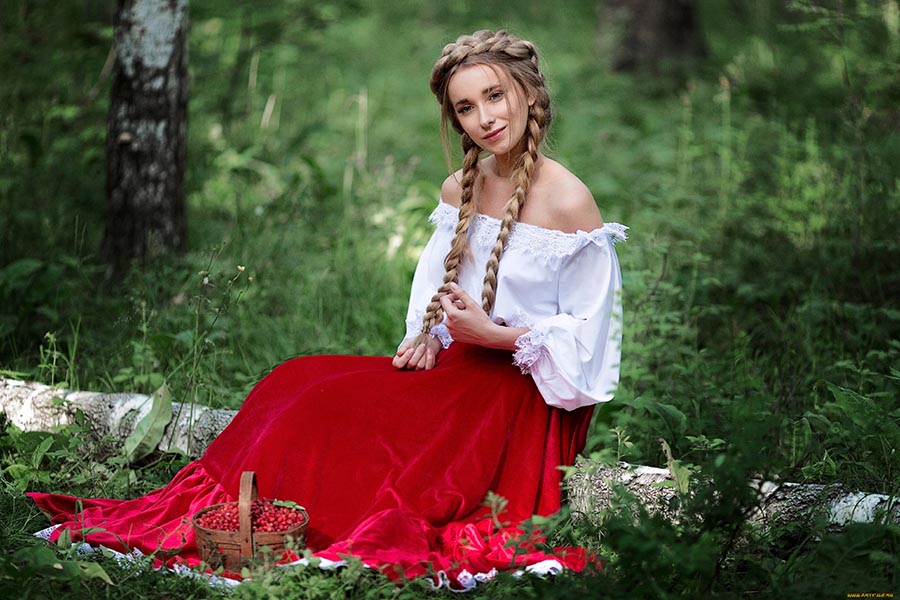 Sexy photo Slavic women in Bansi