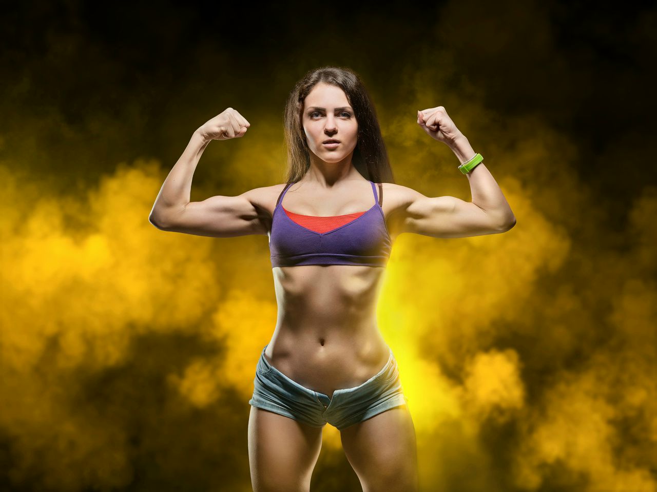 Athletic girls in Bansi